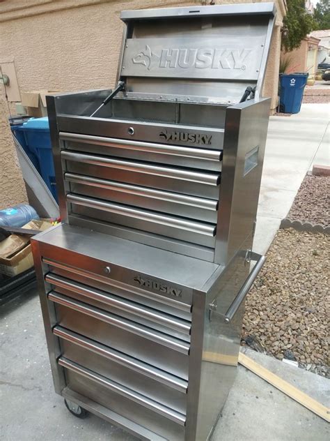 husky tool box stainless steel|husky special edition tool box.